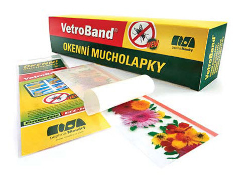 Липкая лента от мух на окно Vetroband